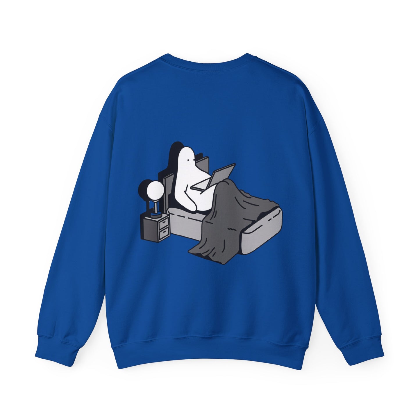 Penguin Lounge Sweatshirt with Laptop