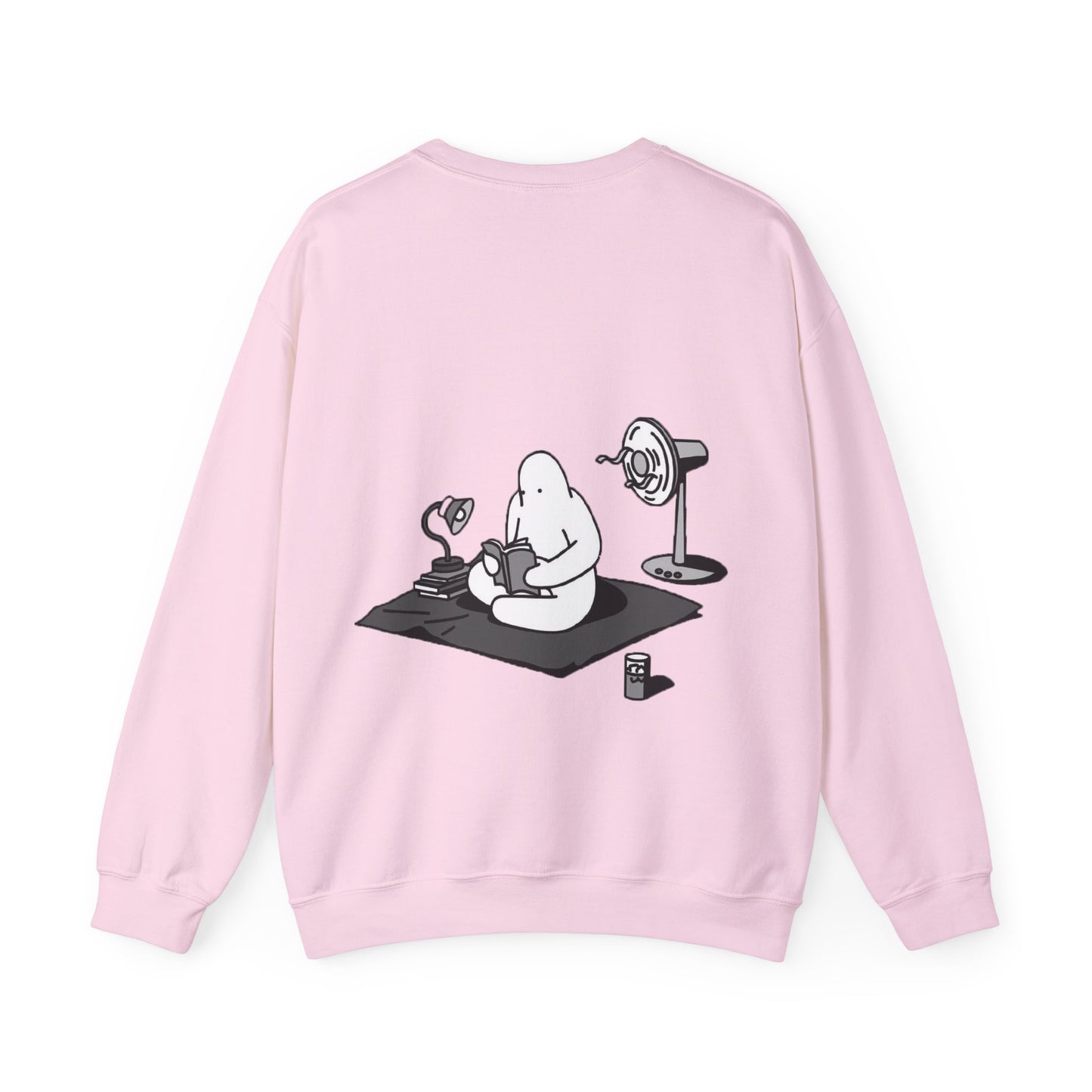 Cozy Unisex Heavy Blend Crewneck Sweatshirt - Relaxed Art Design