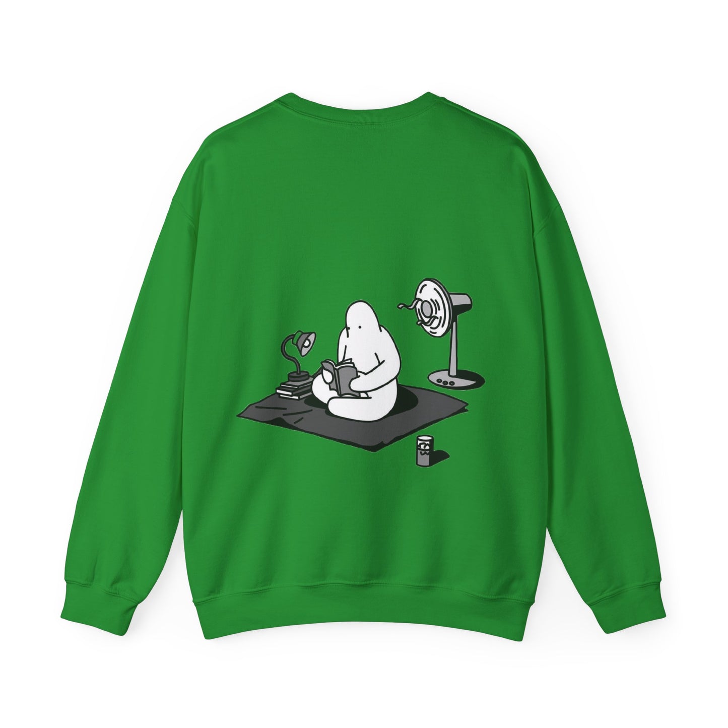 Cozy Unisex Heavy Blend Crewneck Sweatshirt - Relaxed Art Design