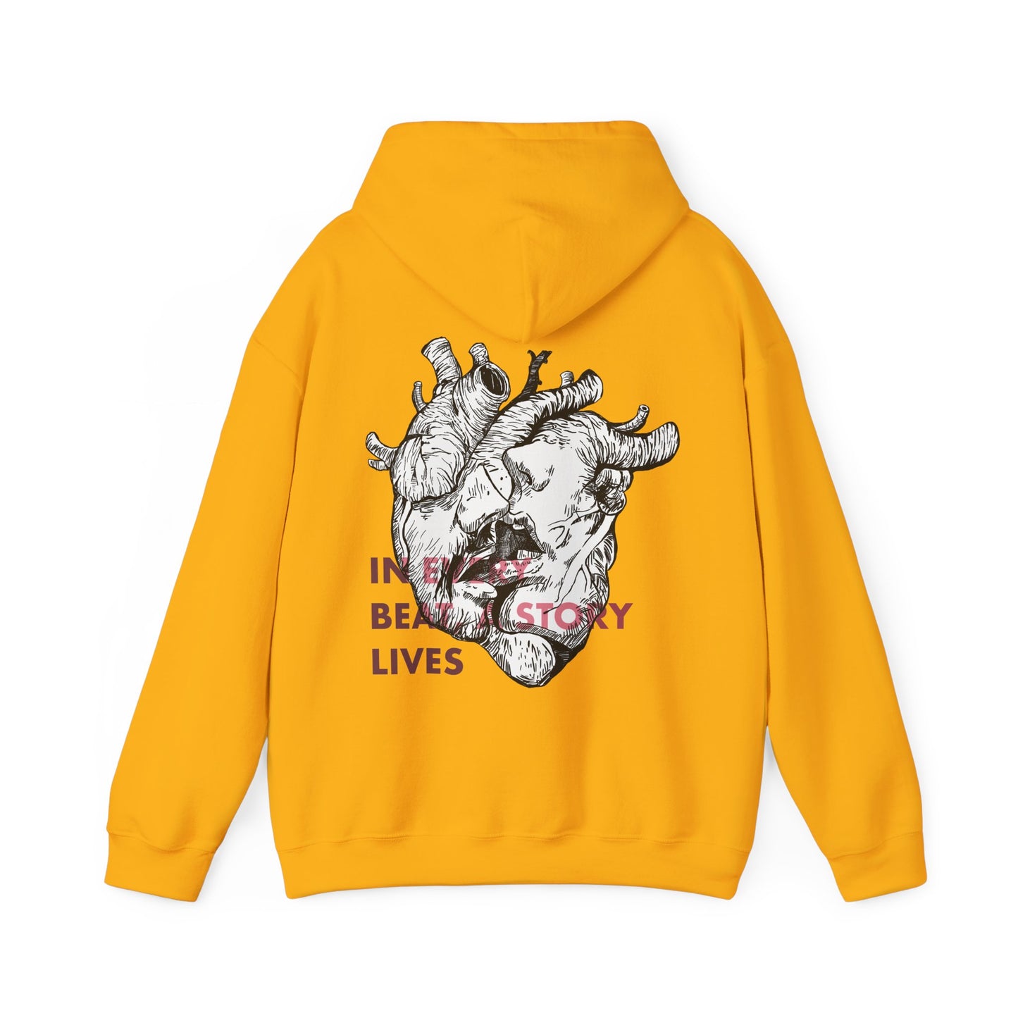 Anatomical Heart Hoodie - Love, Intimacy, and Vulnerability Design