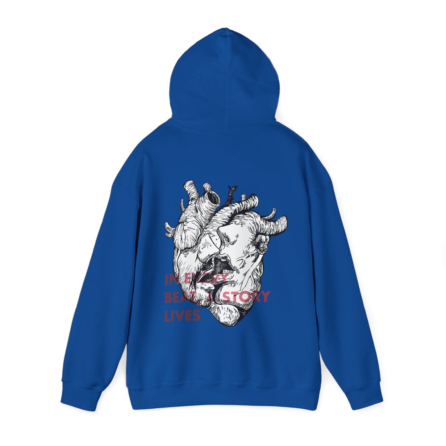 Anatomical Heart Hoodie - Love, Intimacy, and Vulnerability Design