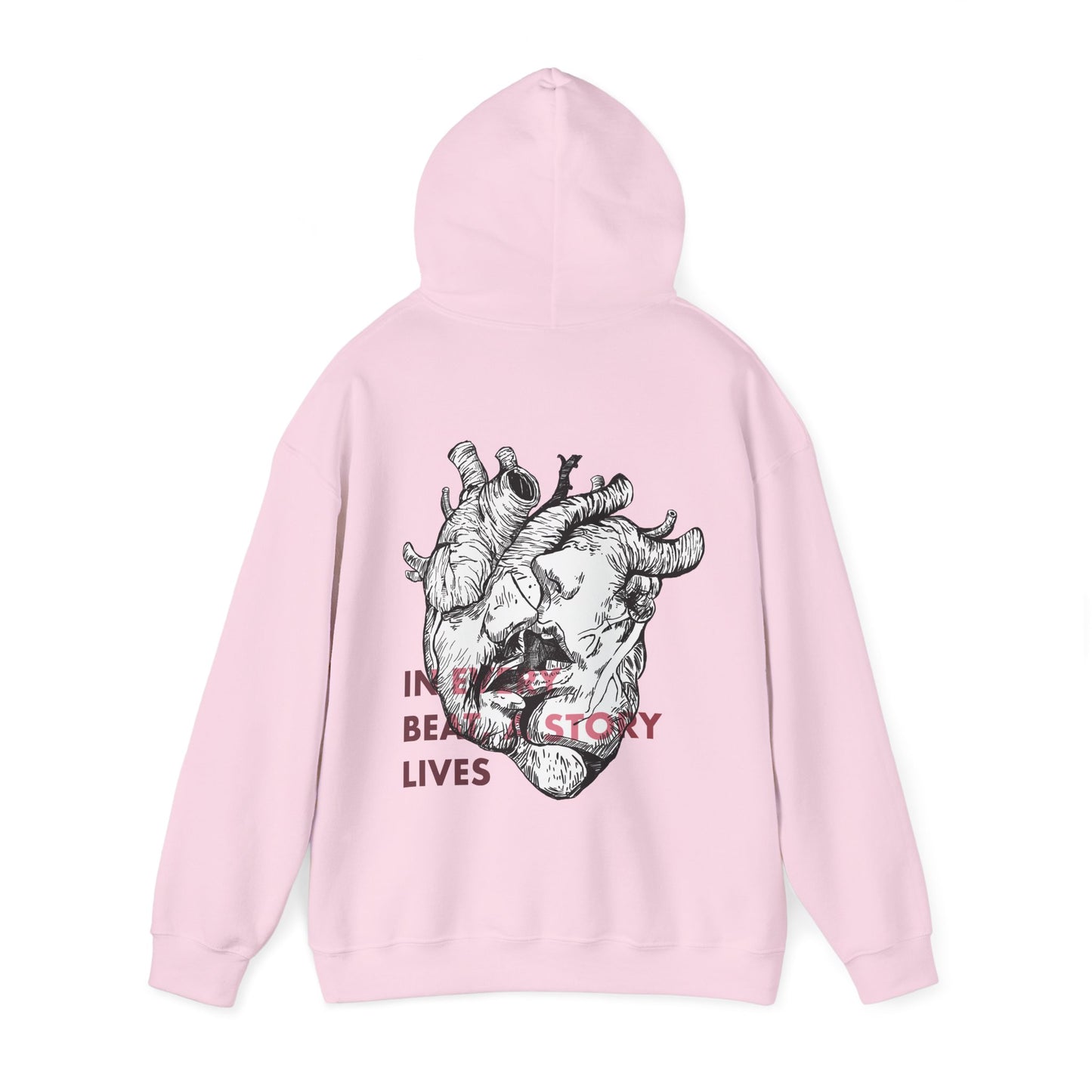 Anatomical Heart Hoodie - Love, Intimacy, and Vulnerability Design