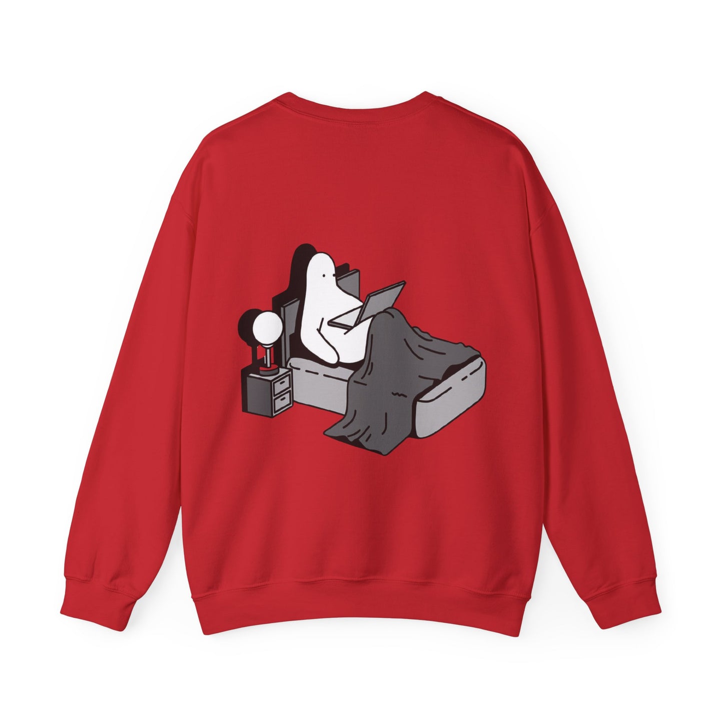 Penguin Lounge Sweatshirt with Laptop