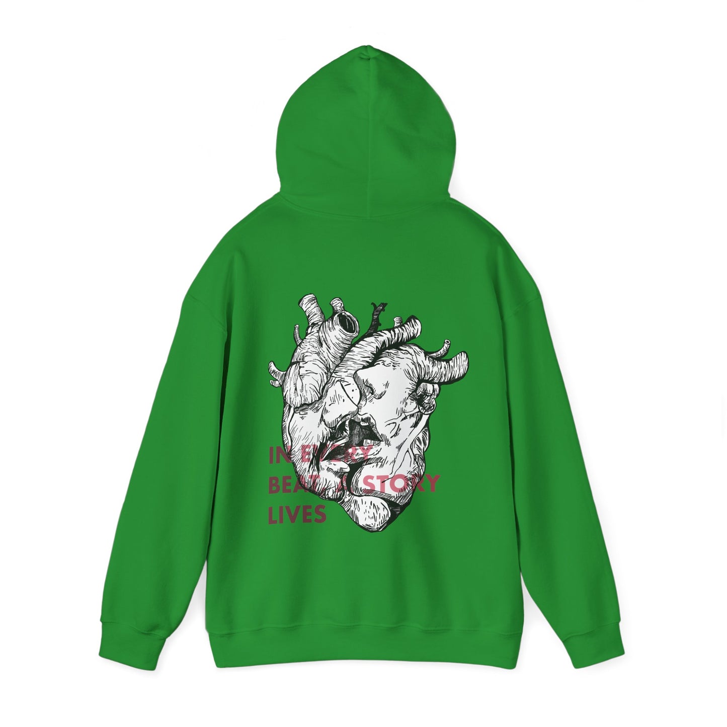 Anatomical Heart Hoodie - Love, Intimacy, and Vulnerability Design