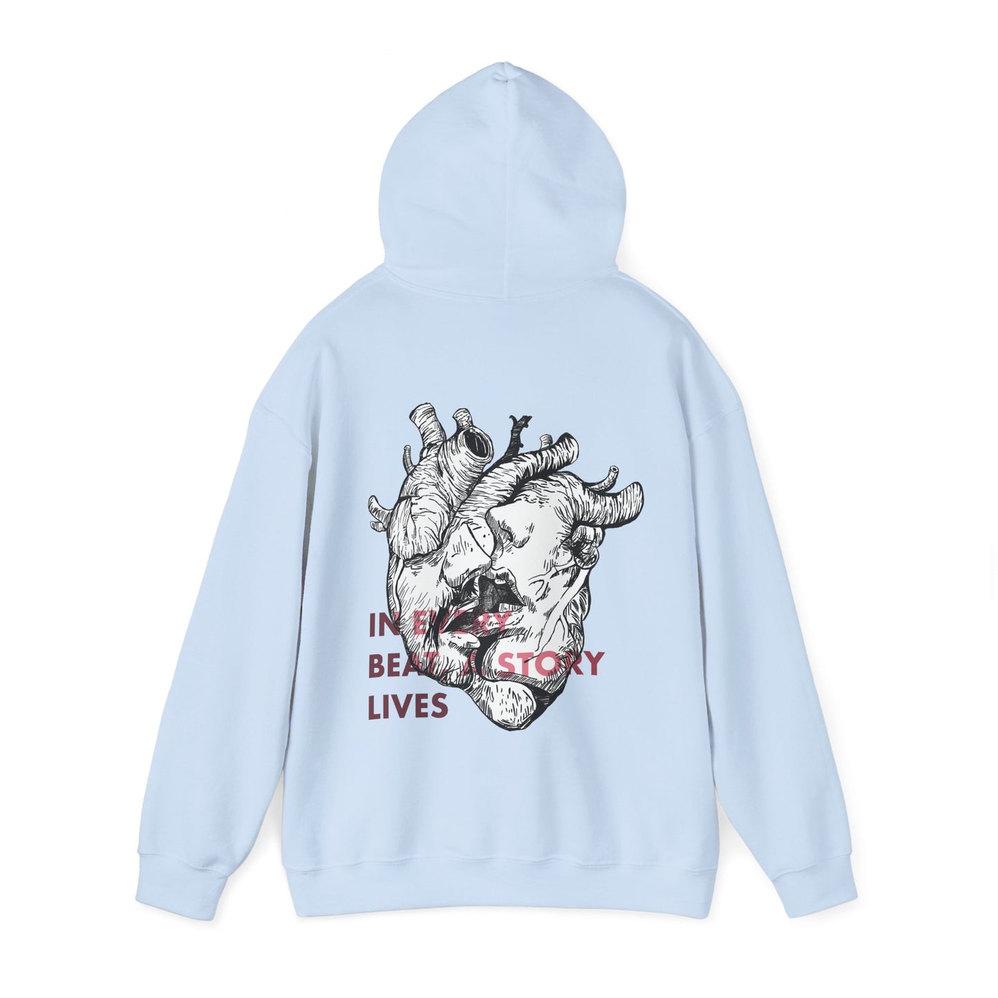 Anatomical Heart Hoodie - Love, Intimacy, and Vulnerability Design