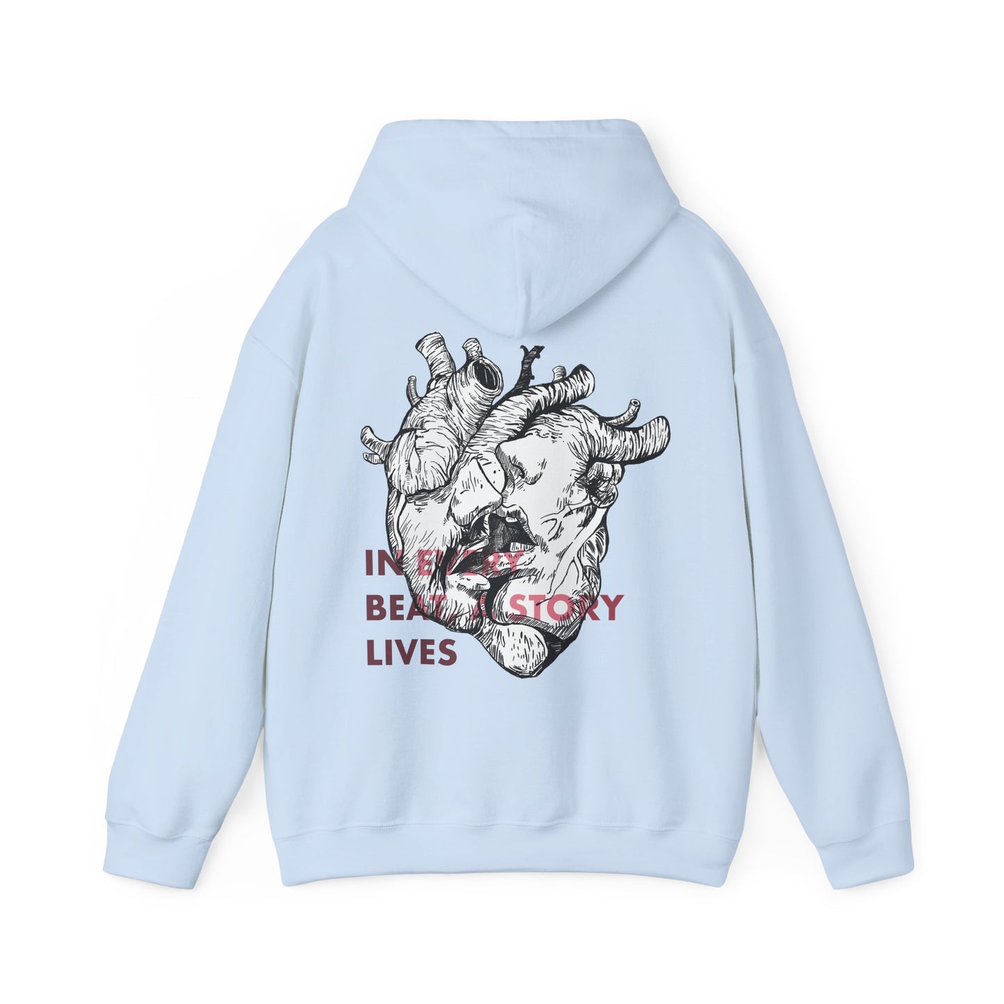 Anatomical Heart Hoodie - Love, Intimacy, and Vulnerability Design