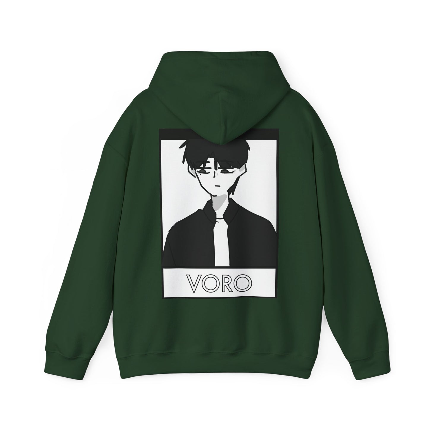 Anime Style Men's Hoodie Sweatshirt - Couple Clothes Design